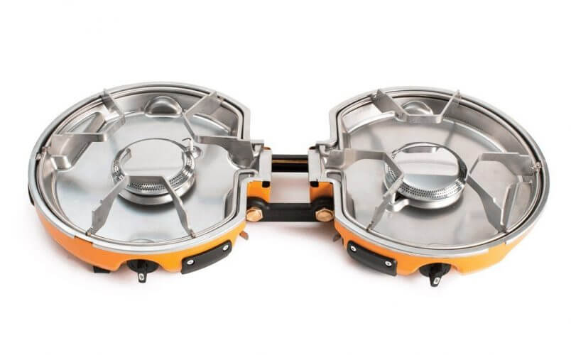 A picture of the 2nd stove by Jetboil on our list which has a 2 burner system
