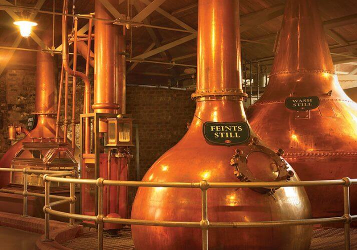 The still room in the old jameson distillery in dublin is shown here