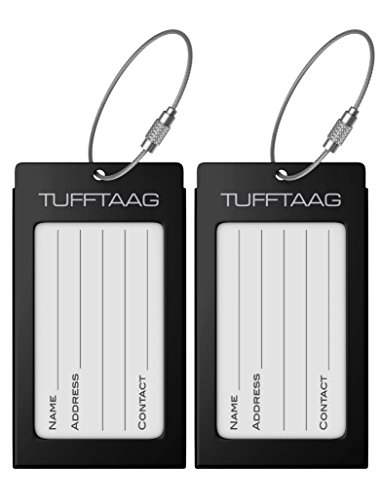 TUFFTAG Travel ID bag tag