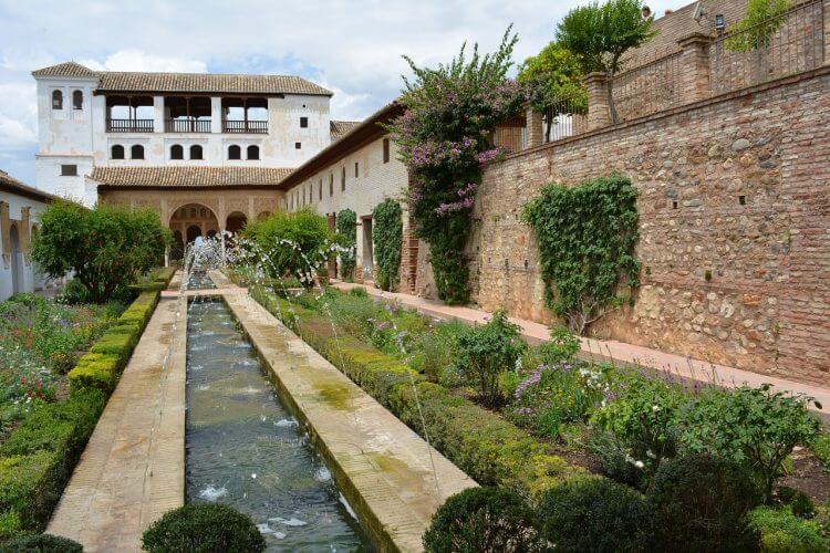 A shot of the interiors of Alhambra