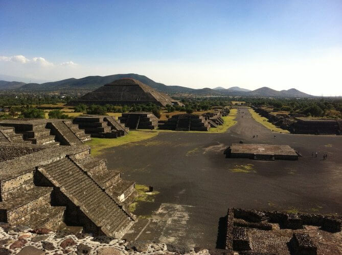 teotihuacan near Mexico city