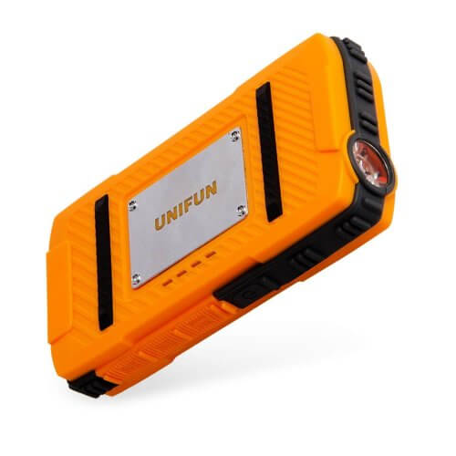 3. Unifun 10400mAh Waterproof External Battery Power Bank Charger