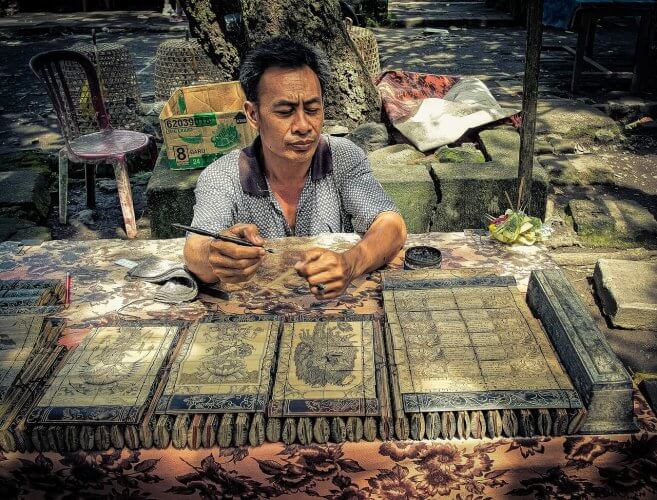 local vendor in Bali