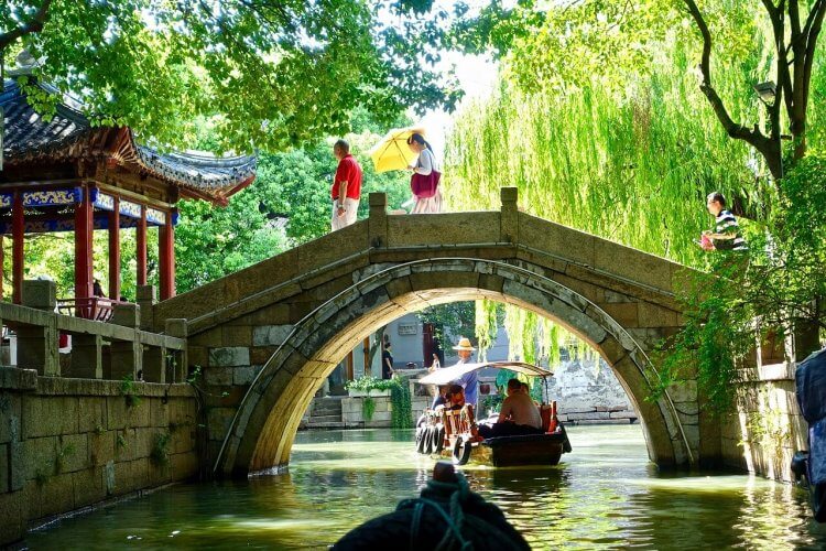 An image of the Canal in Suzhou