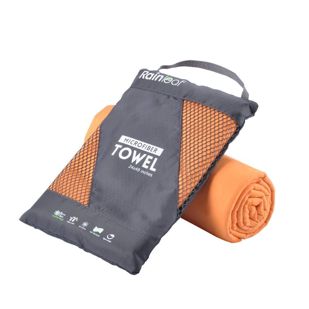 2. Rain Leaf Microfiber Towel