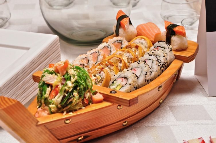 Seafood Sushi Boat