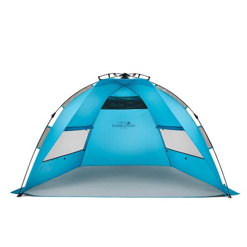 1. Pacific Breeze Easy Setup Beach Tent