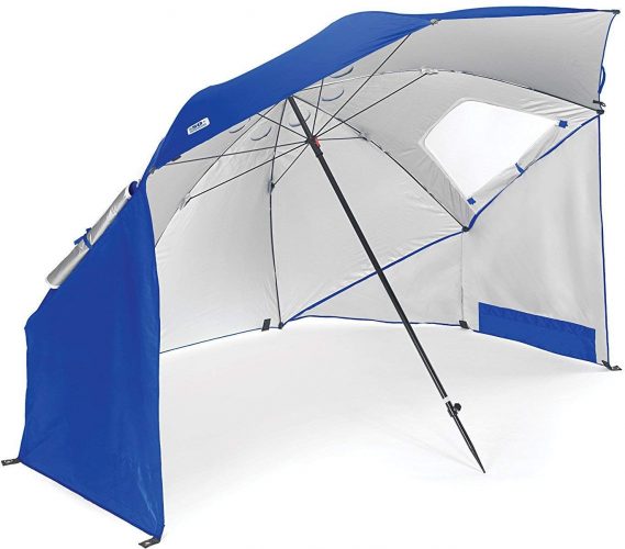 2. Sport-Brella All-Weather Beach Canopy Umbrella