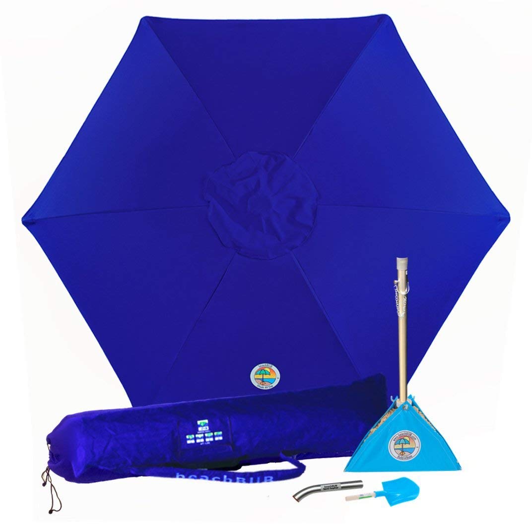 1. BEACHBUB All-in-One Beach Umbrella System