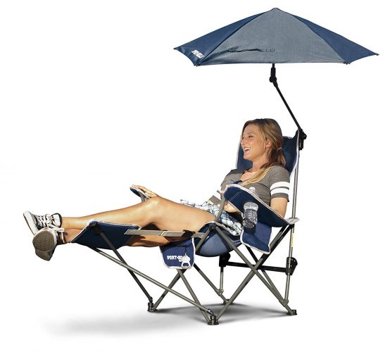 3. Sport-Brella 3-Position Recliner Chair