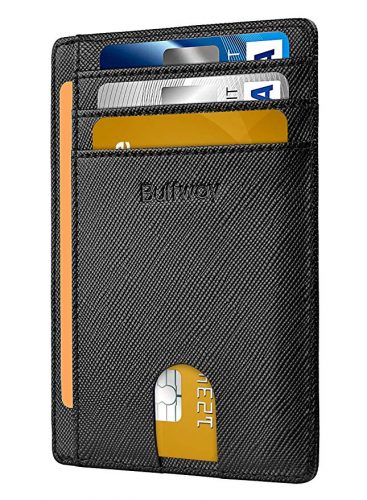 3. Buffway Slim Front Pocket Wallet