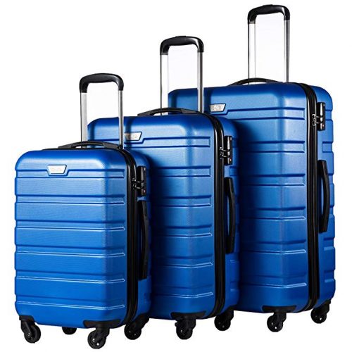 3. Coolife Luggage 3 piece Set