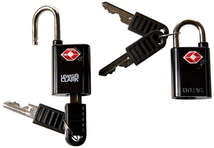 3. Lewis N. Clark Travel Sentry TSA-Approved Lock