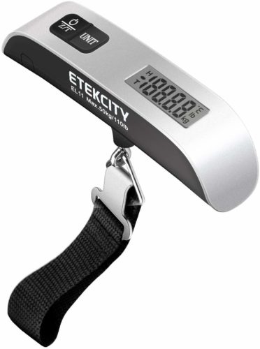 2. Etekcity Digital Hanging Luggage Scale